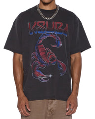 KSUBI Venom Ekcess SS Tee Faded Black - Gravity NYC