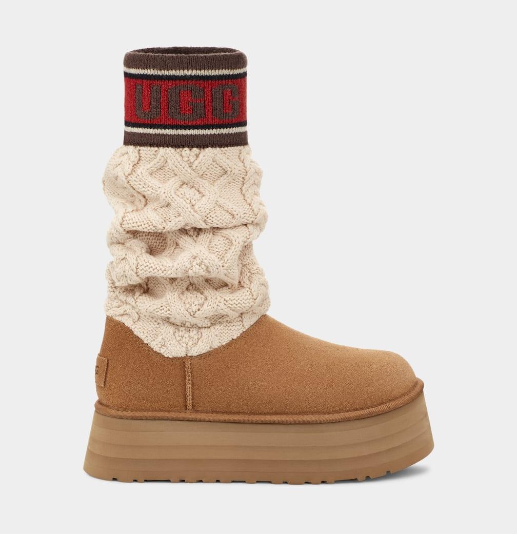 UGG Women's Classic Sweater Letter Gravity NYC