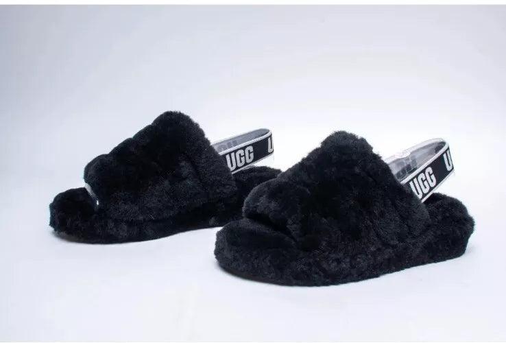 UGG® Women's Fluffy Yeah Slide Gravity NYC