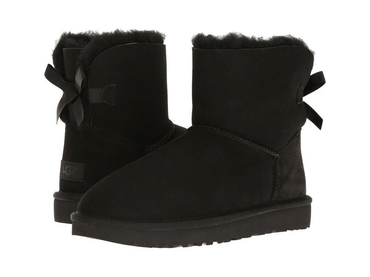 UGG® Women's Mini Bailey Bow II Boot Gravity NYC