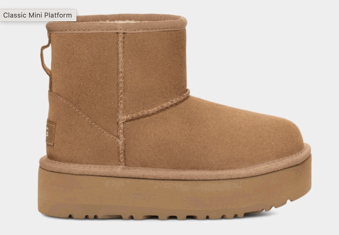 UGG® Kids' Classic Mini Platform Gravity NYC