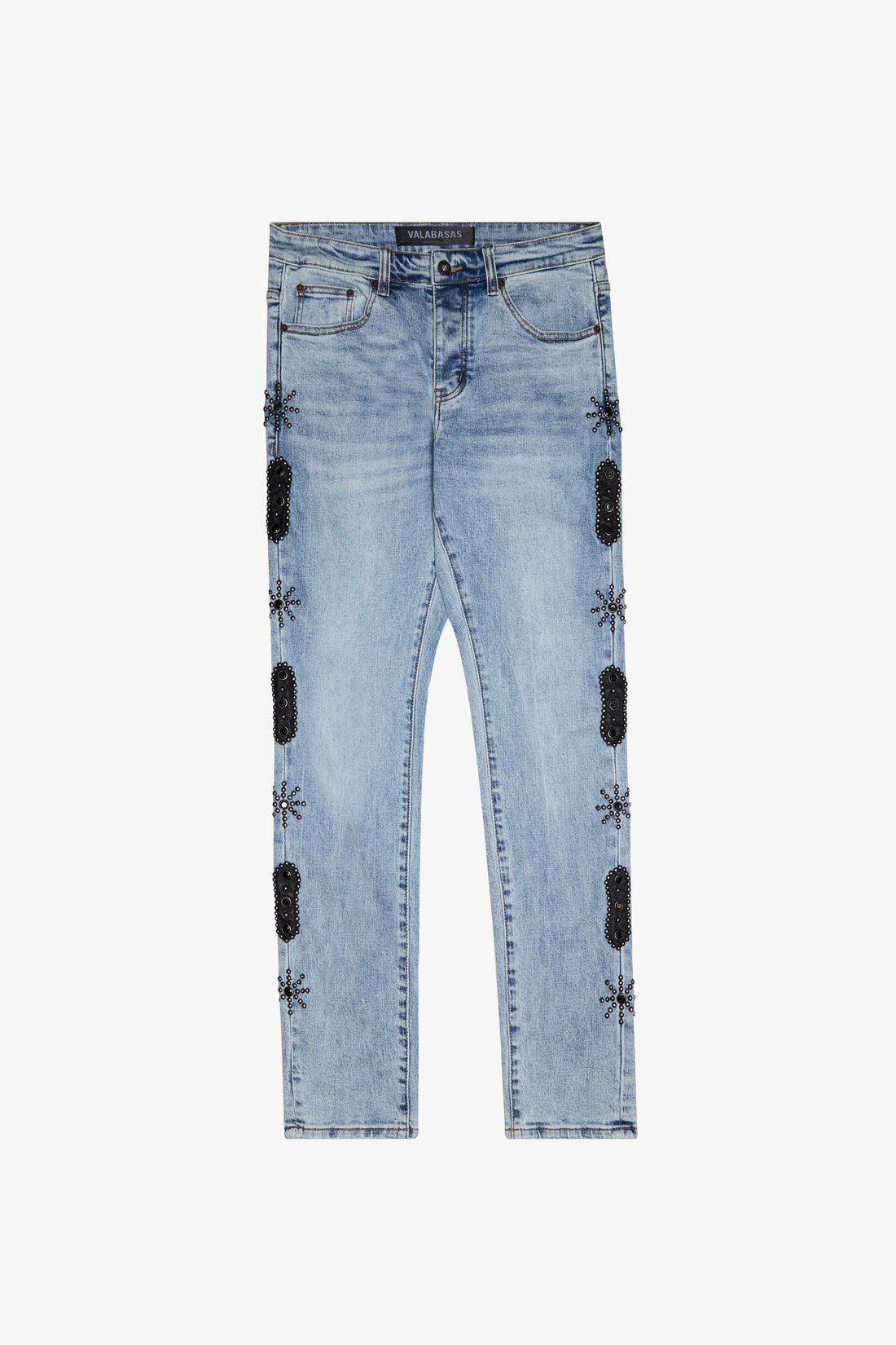 VALABASAS "CRYSTAL CASCADE" Skinny Jeans Gravity NYC