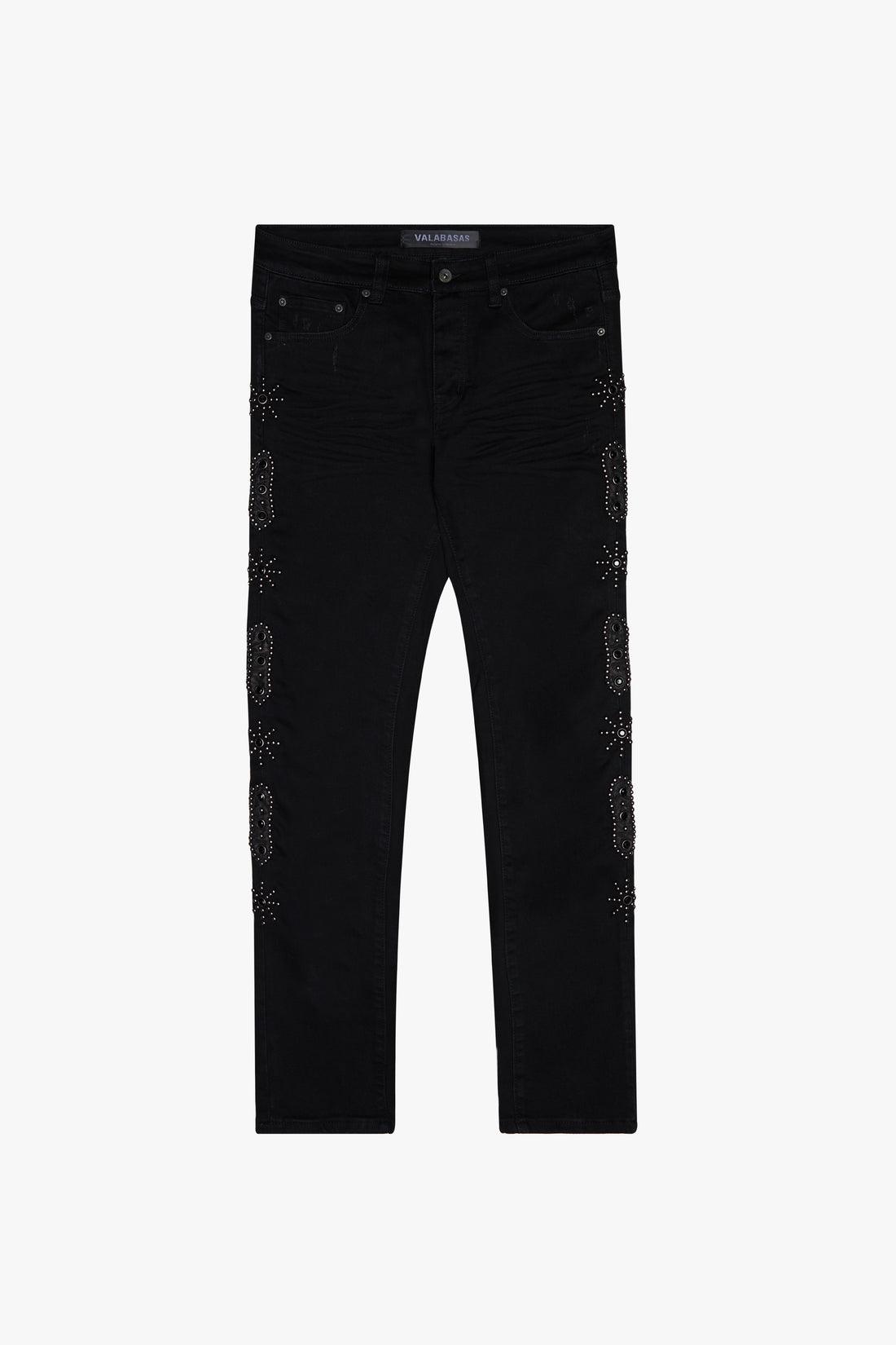 VALABASAS "CRYSTAL CASCADE" Skinny Jeans Gravity NYC