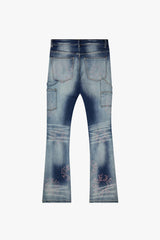 VALABASAS "RINGER" Stacked Flare Jeans Gravity NYC