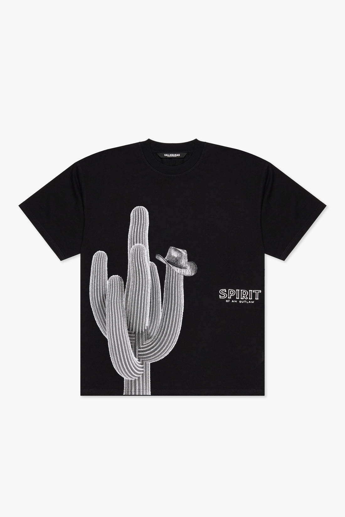 VALABASAS "Spirit" Jet Black Tee Gravity NYC