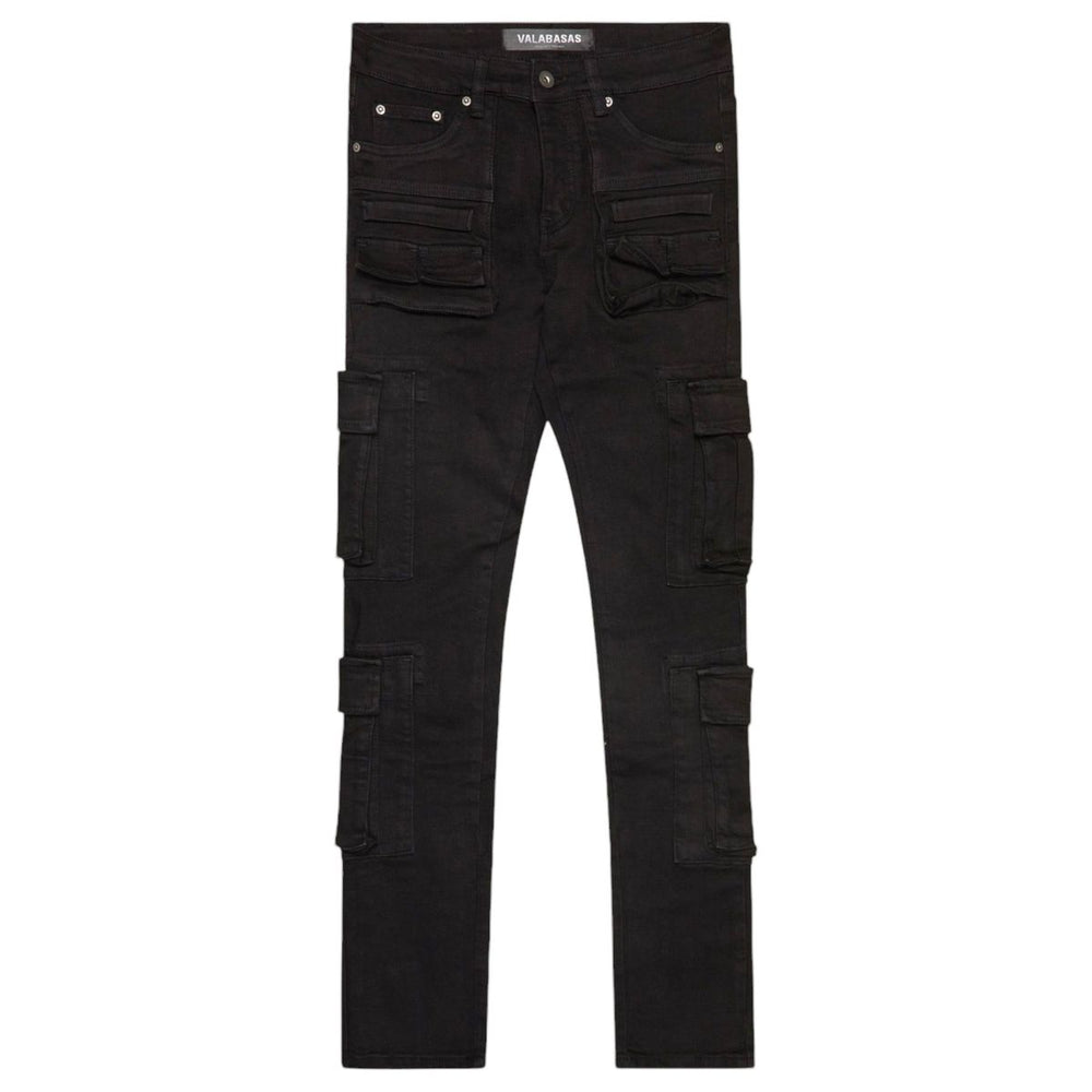 VALABASAS "General" Black Washed Skinny Jeans - Gravity NYC