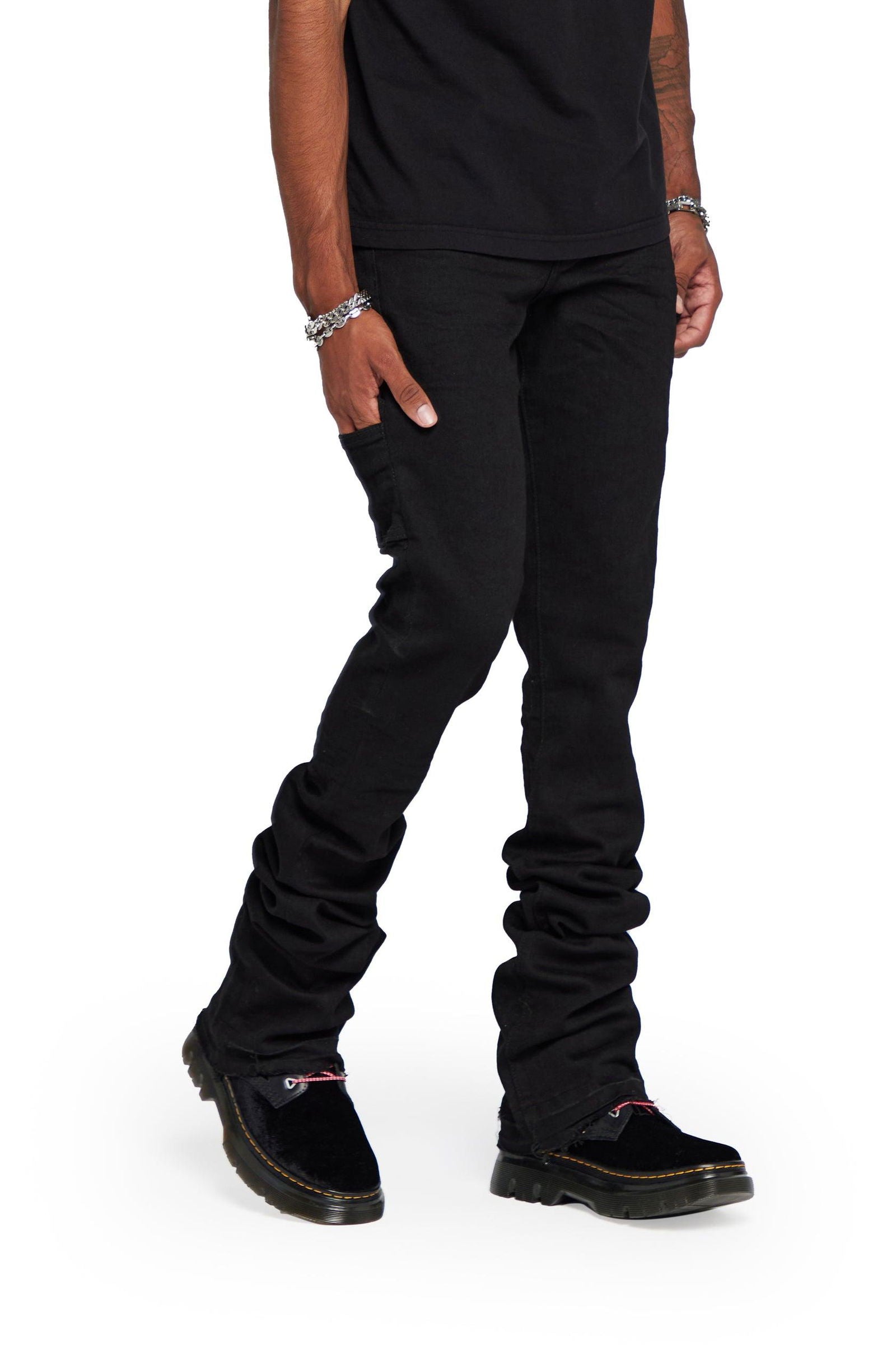 VALABASAS "Mr. Extendo" Black Jeans