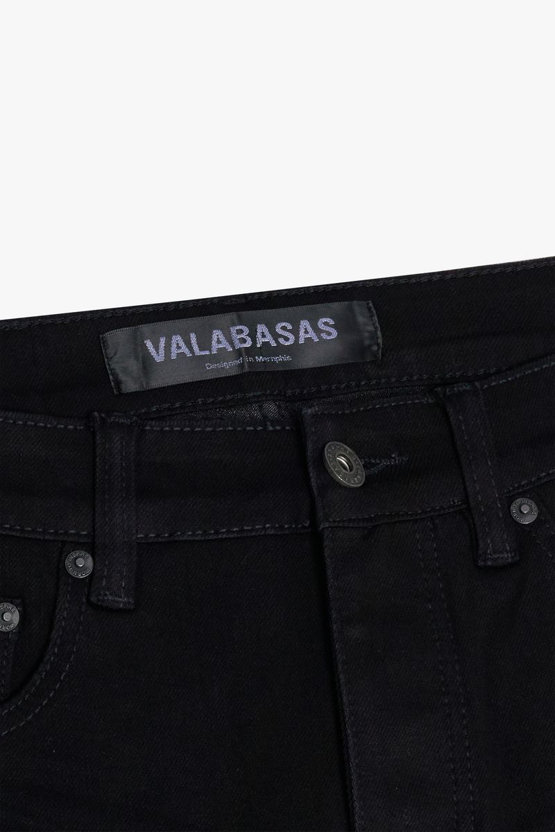 VALABASAS "Mr. Flex" Black 4 Way Stretch Skinny Jean - Gravity NYC