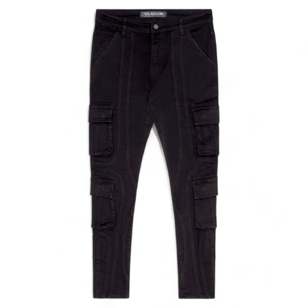 VALABASAS "Patchfade" Black Skinny Jeans - Gravity NYC