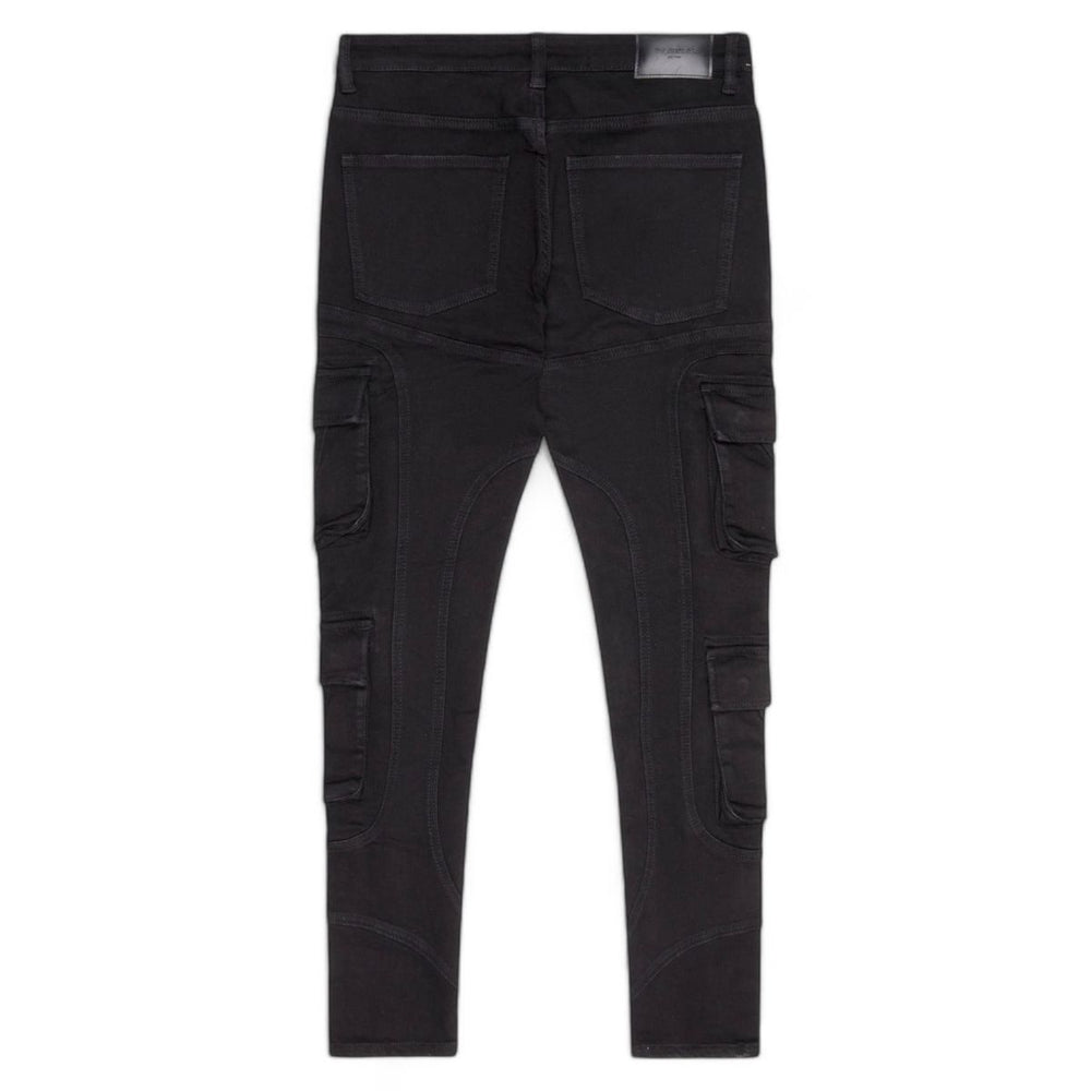 VALABASAS "Patchfade" Black Skinny Jeans - Gravity NYC