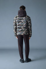MACKAGE Victor-Camo Light Down Hooded Jacket in Camo - Gravity NYC