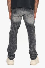 VALABASAS "Degen" Straight Vintage Black Denim