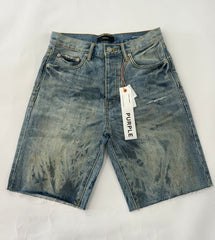 PURPLE BRAND P059 Mixed Paint Shorts - Gravity NYC