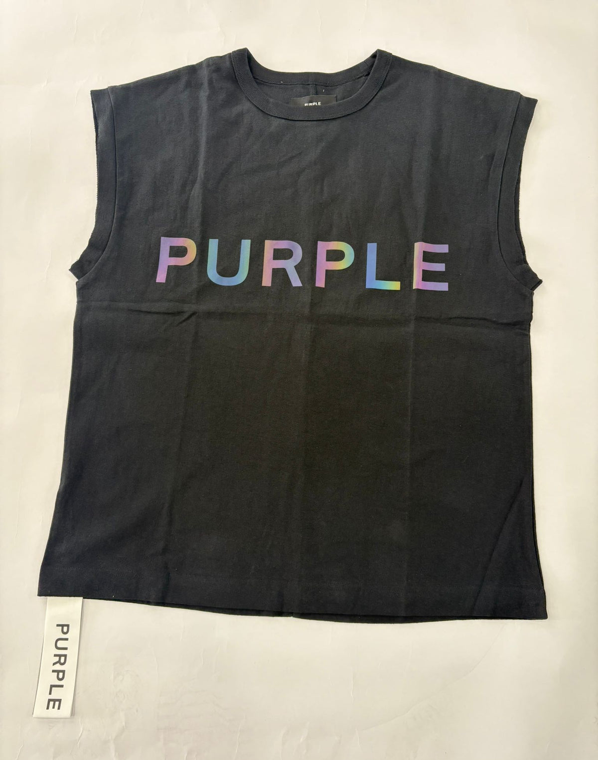PURPLE BRAND M1072 Textured Jersey Sleeveless Top - Gravity NYC