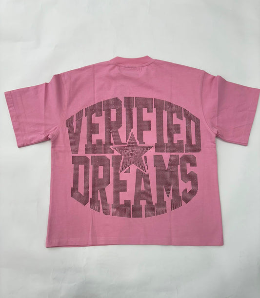 VERIFIED STAR Rhinestone T-Shirt