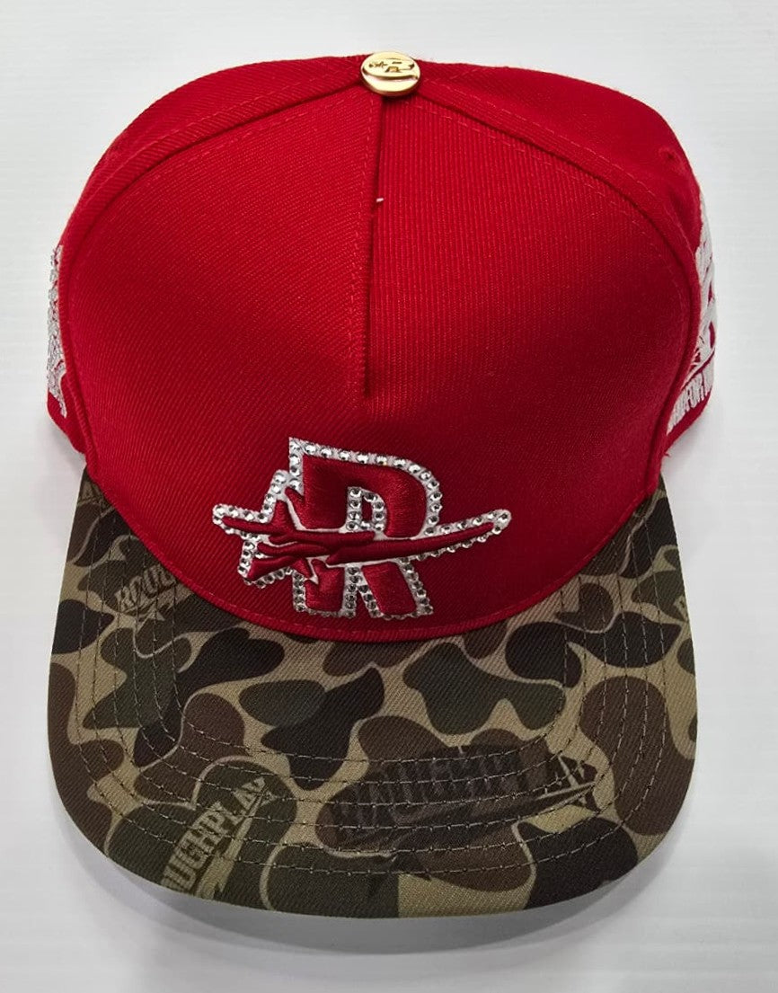 ROUGHPLAY CLOTHING Gorra de camuflaje con cierre a presión