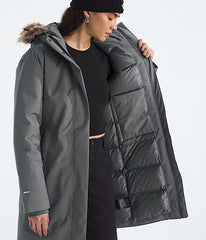 THE NORTH FACE Women's Arctic Parka Smoked Pearl - Gravity NYC