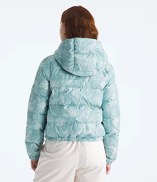 THE NORTH FACE Women's Hydrenalite Down Hoodie Print Blue
