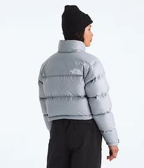 THE NORTH FACE Women's Nuptse Short Jacket Blue Flax