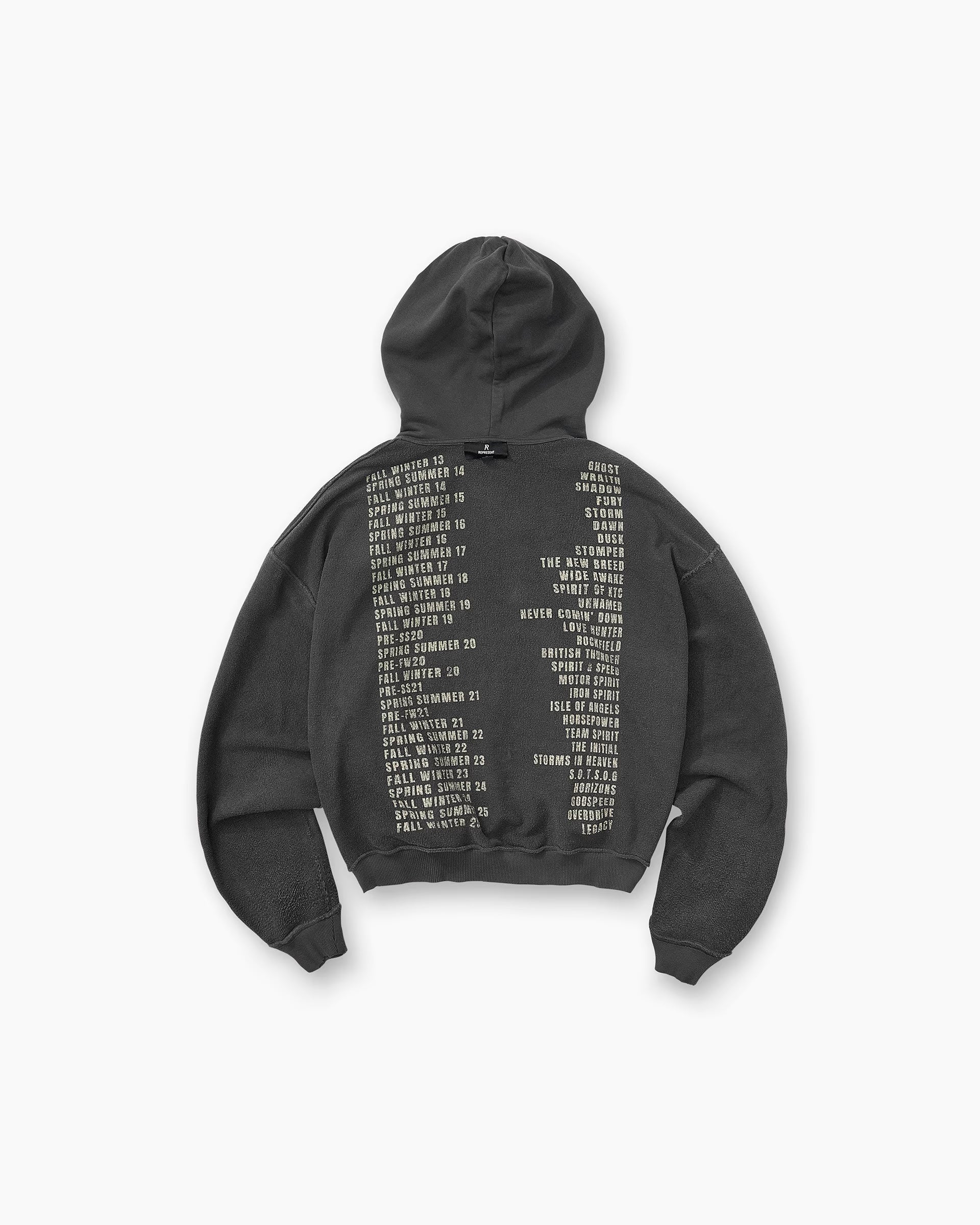 REPRESENT Reversible Living Legacy Tour Hoodie - Gravity NYC