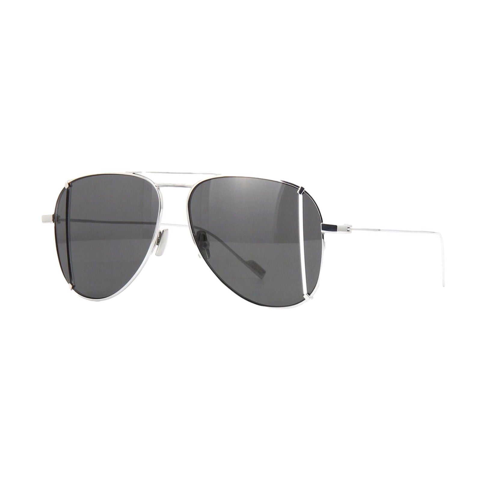 YVES SAINT LAURENT SL 193 T001 Cut Titanium Sunglasses