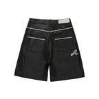 ALMOST SOMEDAY-Men's Jean Shorts and Denim Shorts