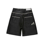 ALMOST SOMEDAY-Men's Jean Shorts and Denim Shorts