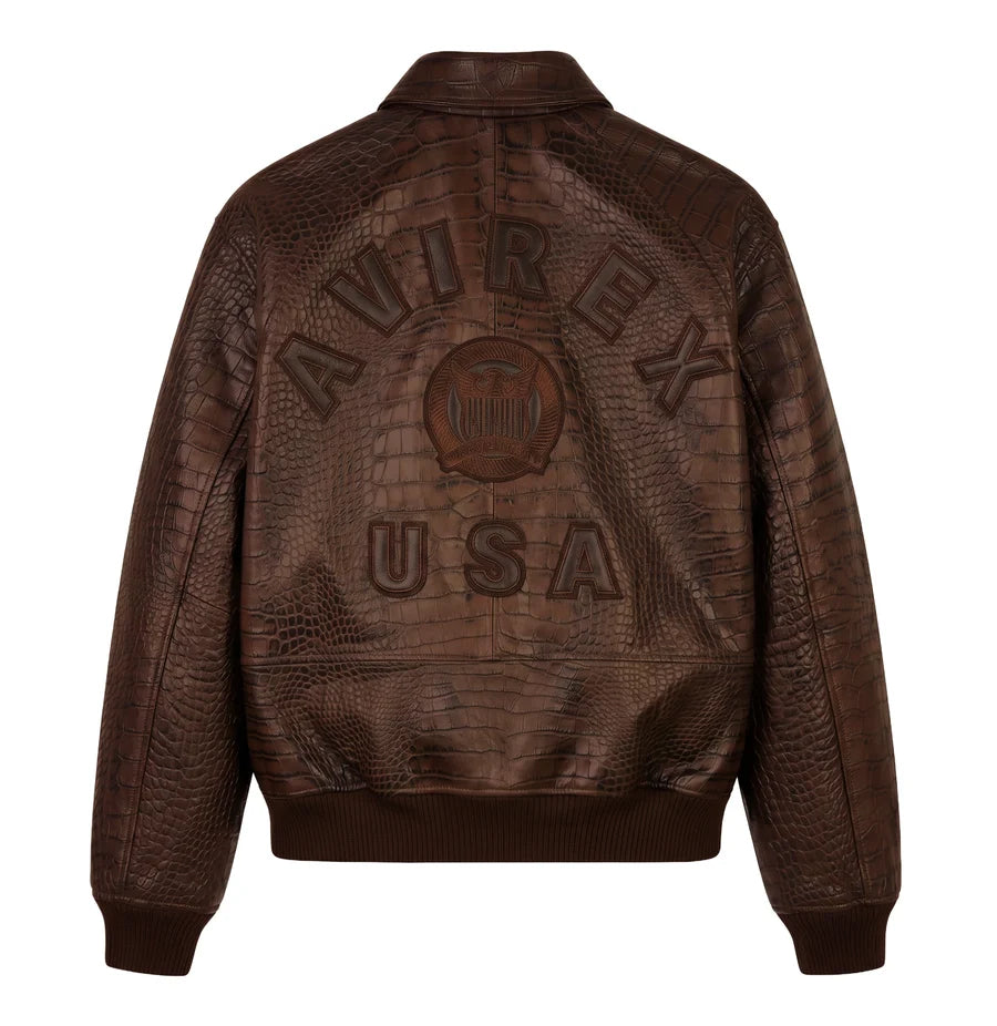 AVIREX-Leather Jackets-Gravity NYC Imagen principal del producto