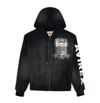 AVIREX-Men's Zip-Up Hoodies