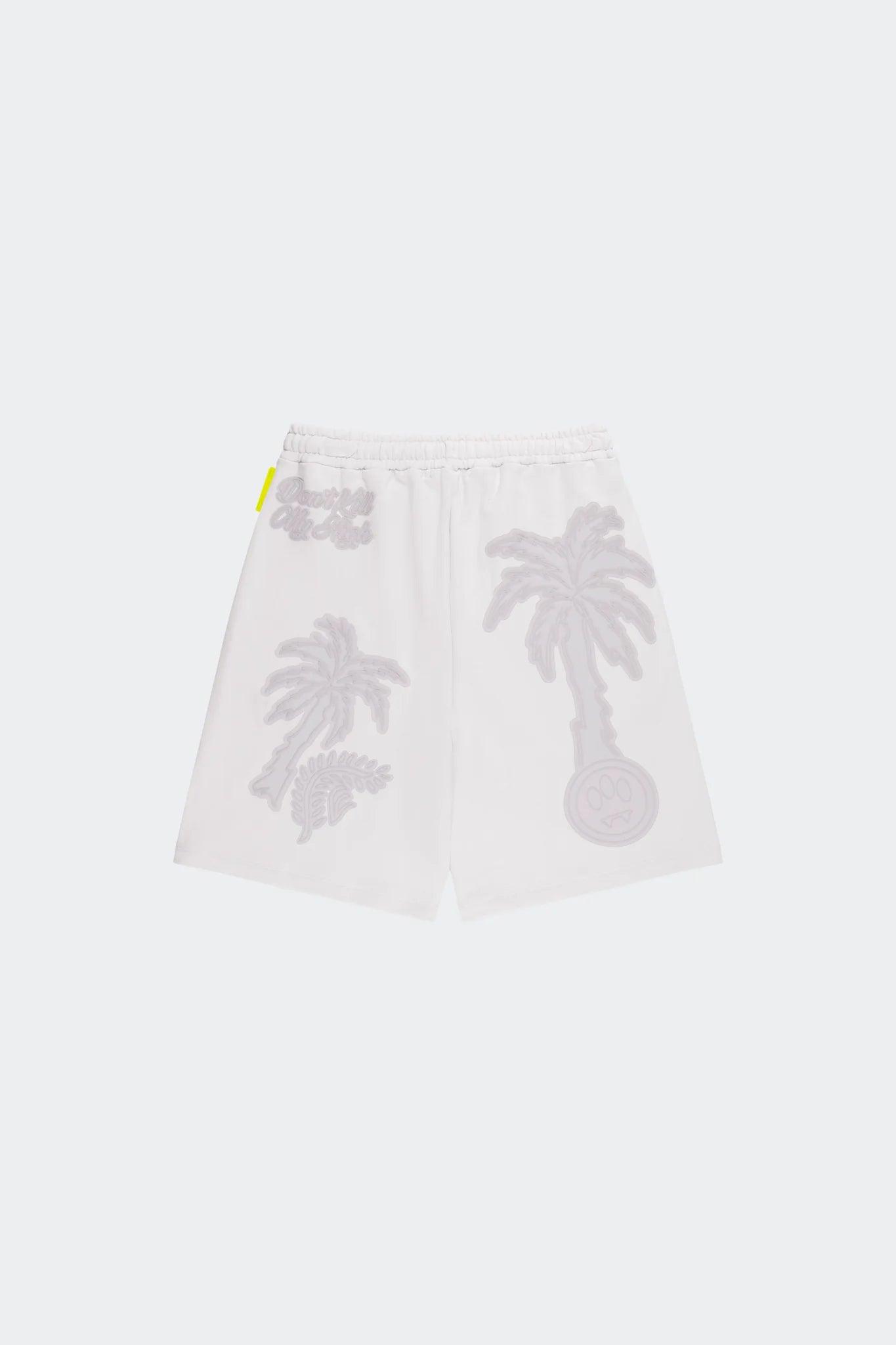 BARROW Bermuda Shorts with 3D Graffito Effect Secondary image