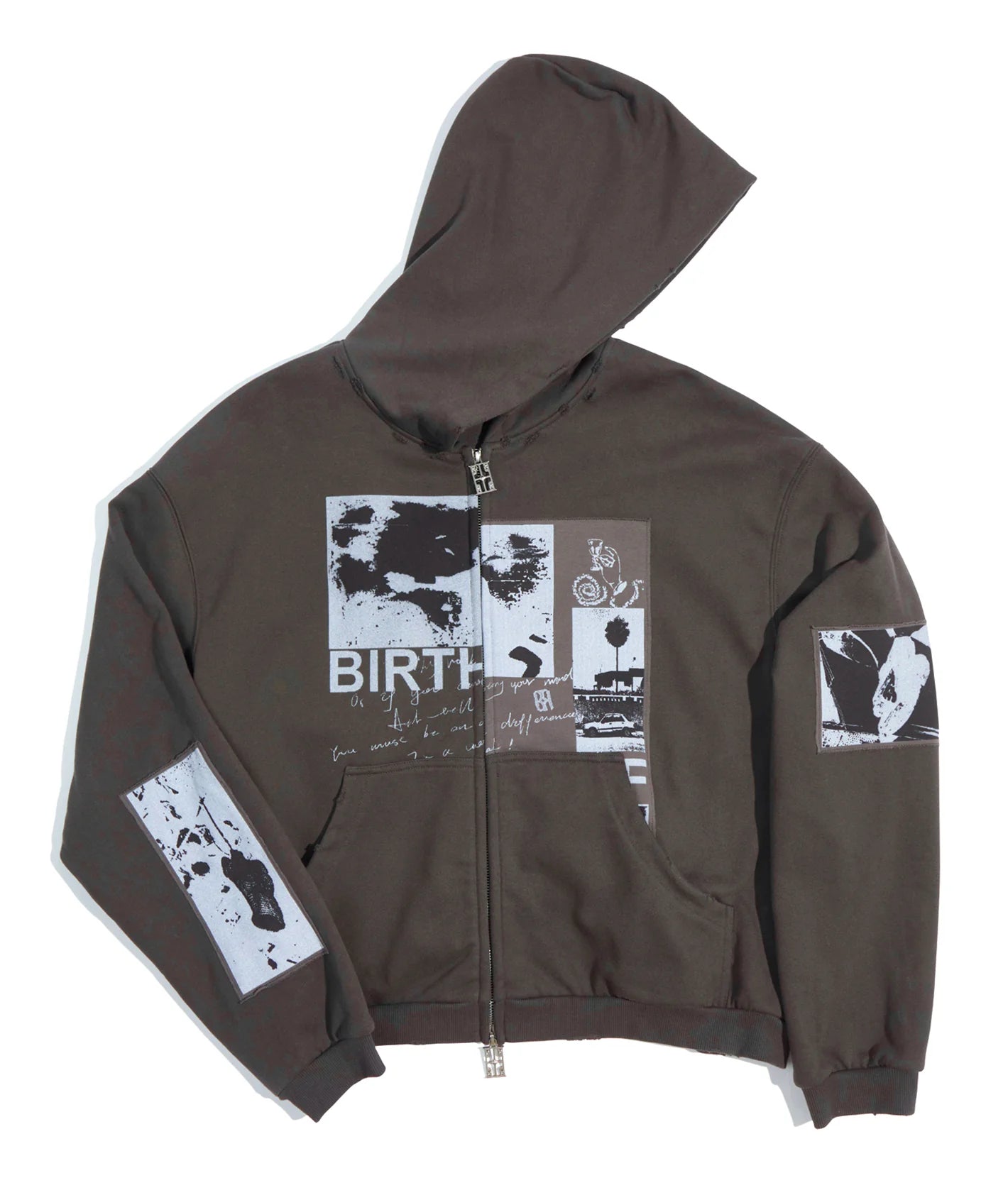 BIRTH OF ROYAL CHILD-Men's Zip-Up Hoodies Imagen principal del producto