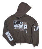 BIRTH OF ROYAL CHILD-Men's Zip-Up Hoodies