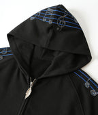 BIRTH OF ROYAL CHILD-Men's Zip-Up Hoodies