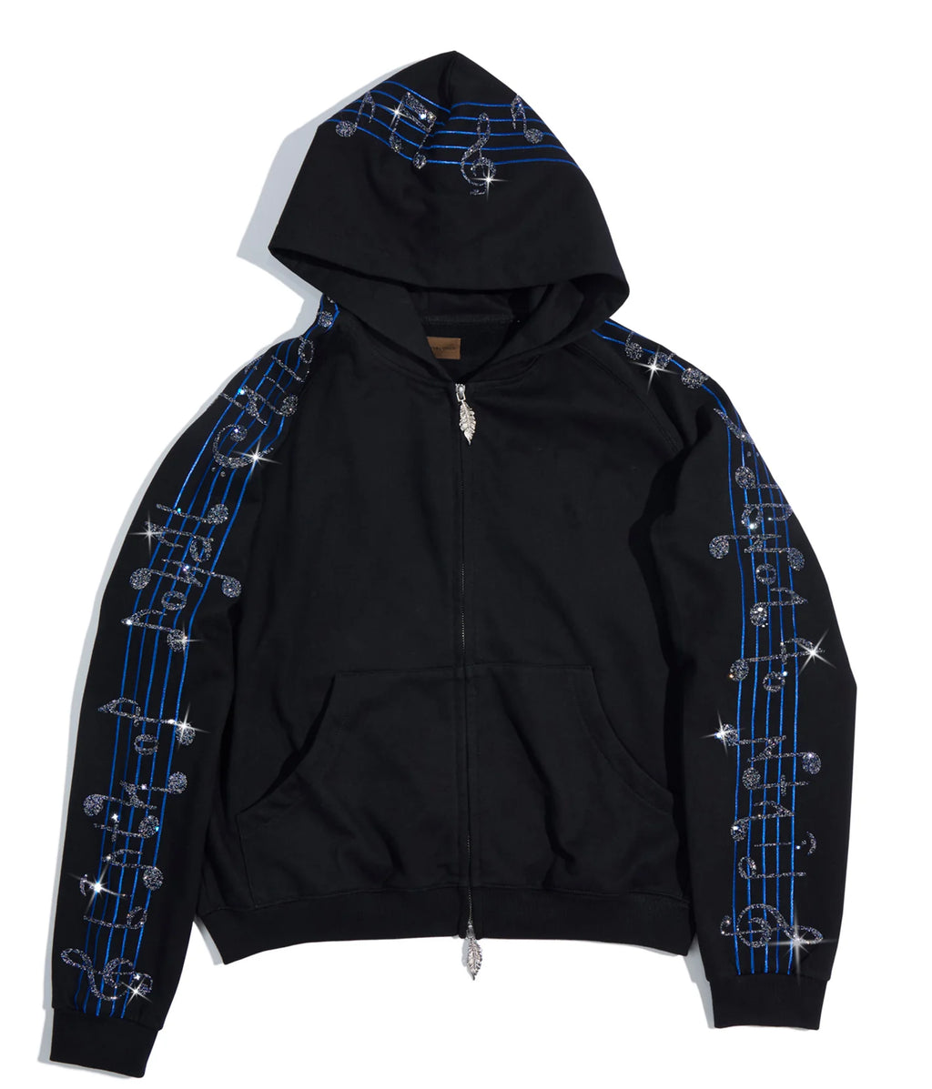 BIRTH OF ROYAL CHILD-Men's Zip-Up Hoodies