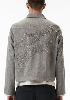 BIRTH OF ROYAL CHILD-Men's Jean Jackets and Denim Jackets