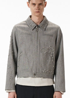 BIRTH OF ROYAL CHILD-Men's Jean Jackets and Denim Jackets
