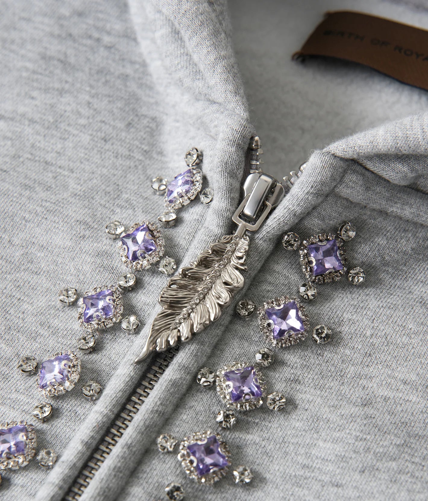 BIRTH OF ROYAL CHILD-Men's Zip-Up Hoodies