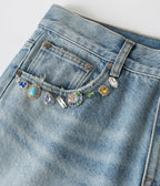 BIRTH OF ROYAL CHILD-Men's Straight Leg Jeans and Denim