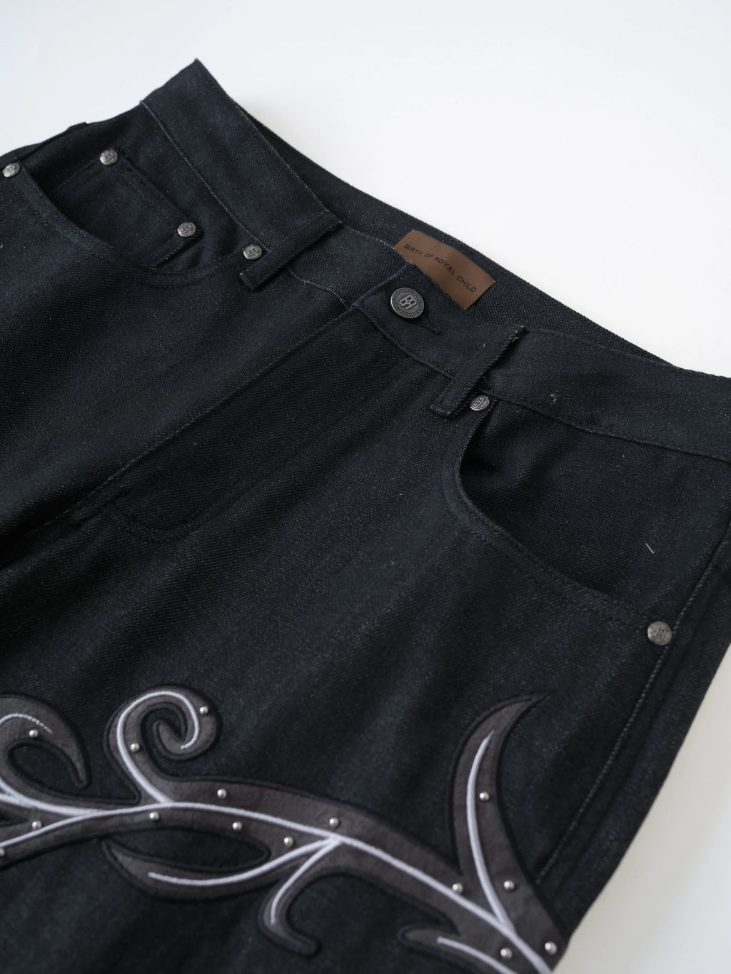 BIRTH OF ROYAL CHILD-Men's Straight Leg Jeans and Denim