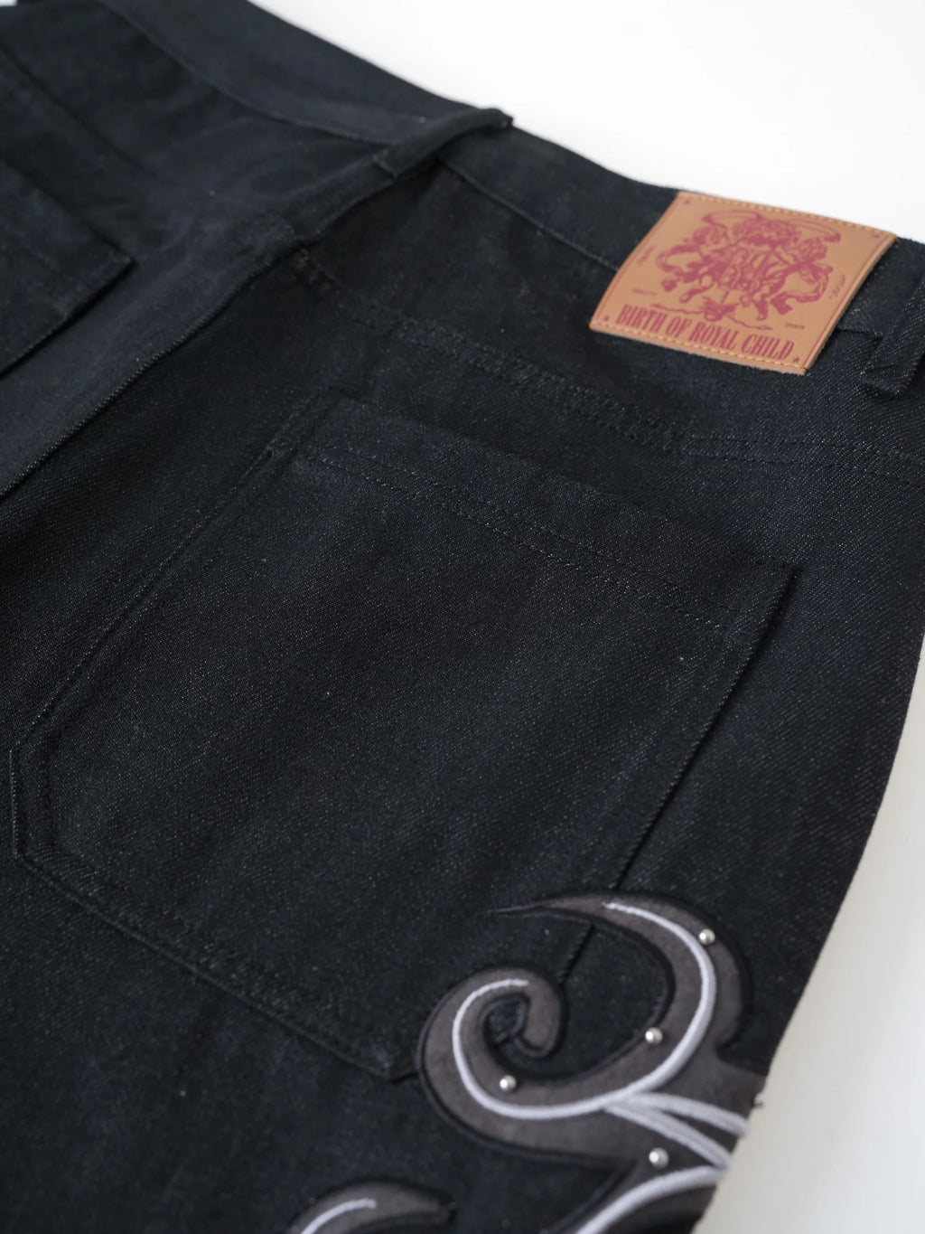 BIRTH OF ROYAL CHILD-Men's Straight Leg Jeans and Denim
