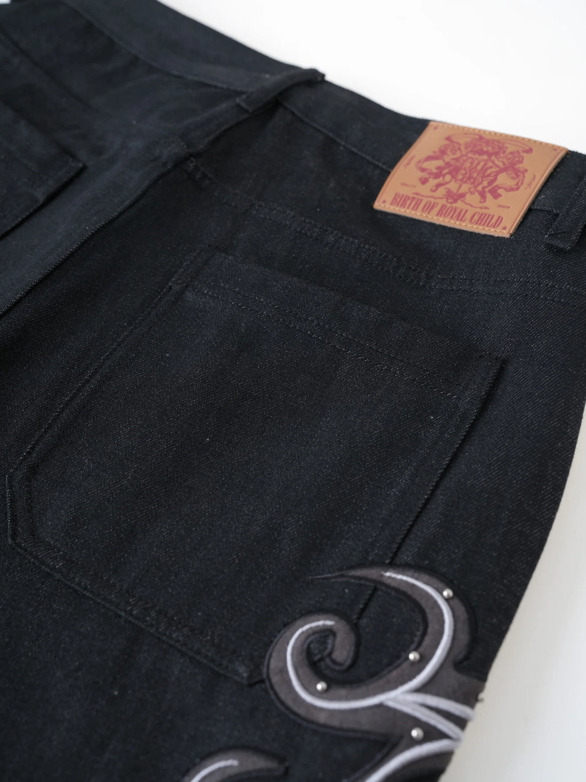 BIRTH OF ROYAL CHILD-Men's Straight Leg Jeans and Denim