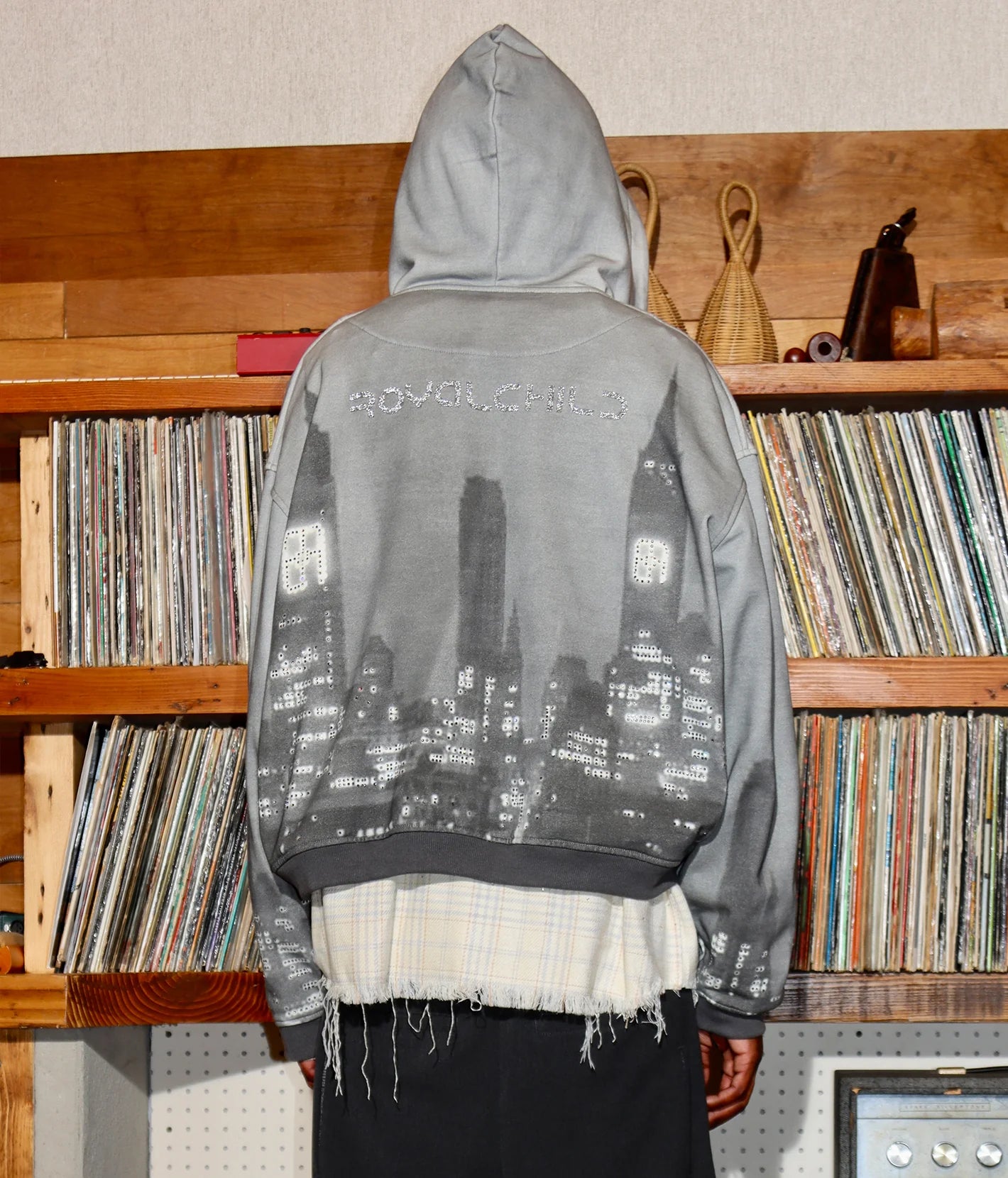 BIRTH OF ROYAL CHILD-Men's Zip-Up Hoodies