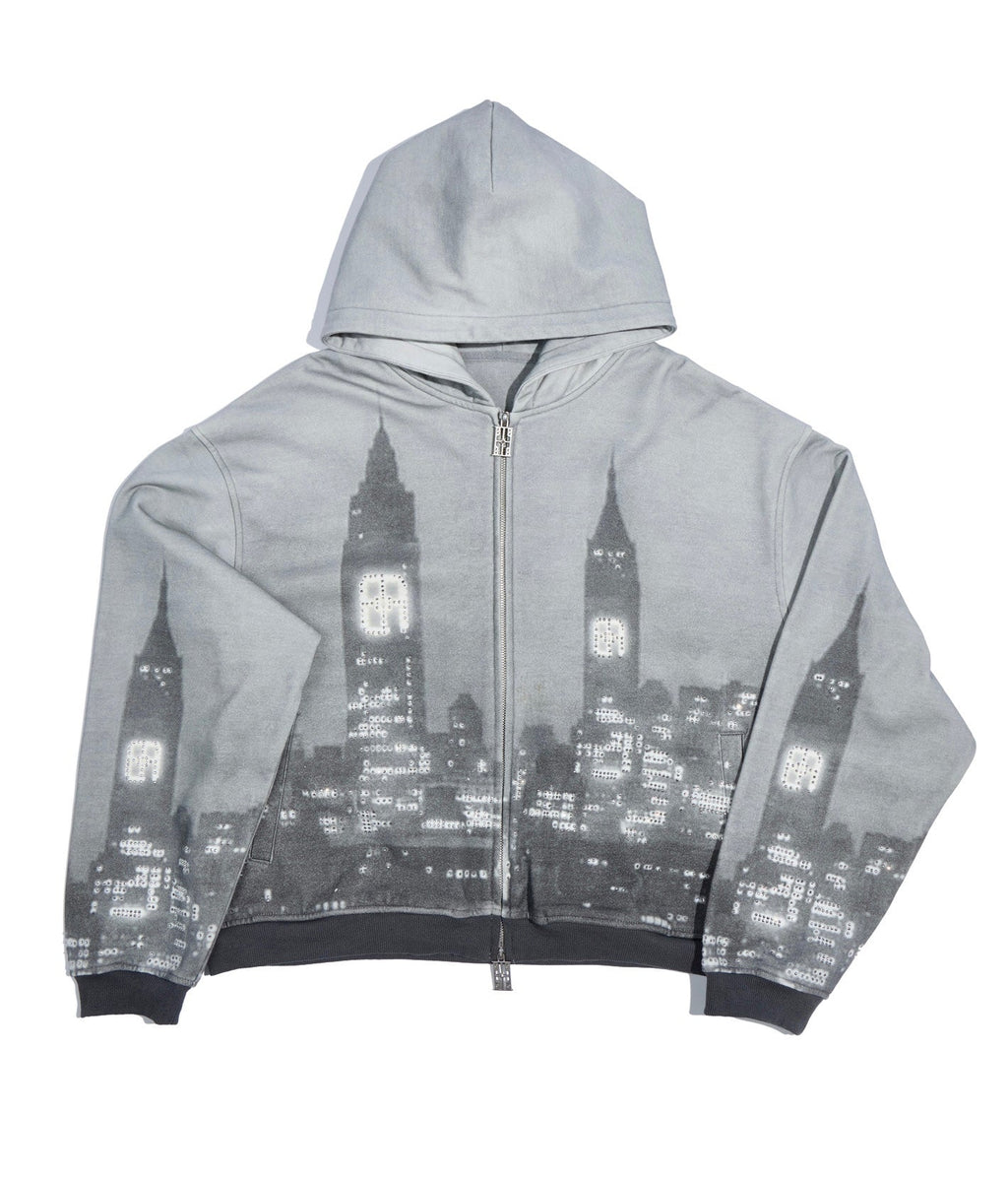 BIRTH OF ROYAL CHILD-Men's Zip-Up Hoodies