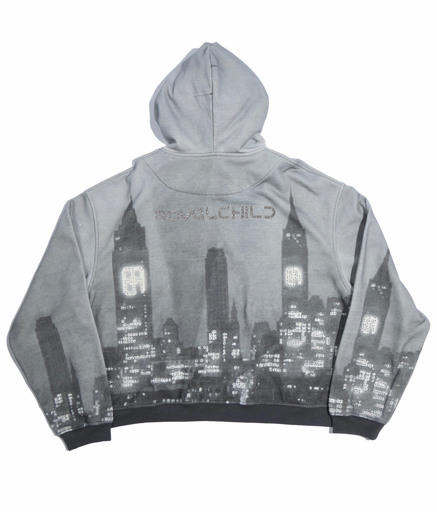 BIRTH OF ROYAL CHILD Midnight City Crystal Print Hoodie Secondary image