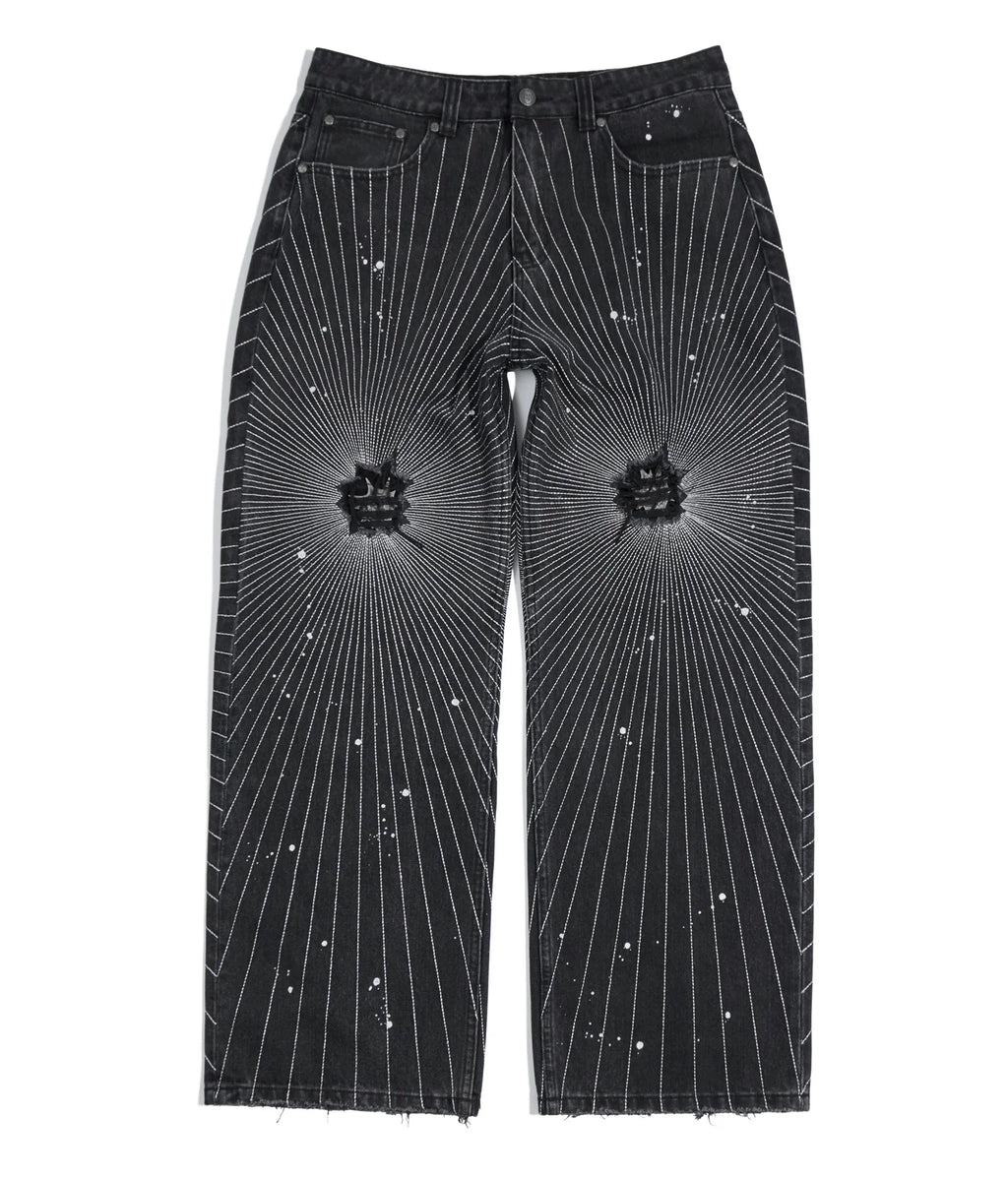 BIRTH OF ROYAL CHILD-Men's Straight Leg Jeans and Denim