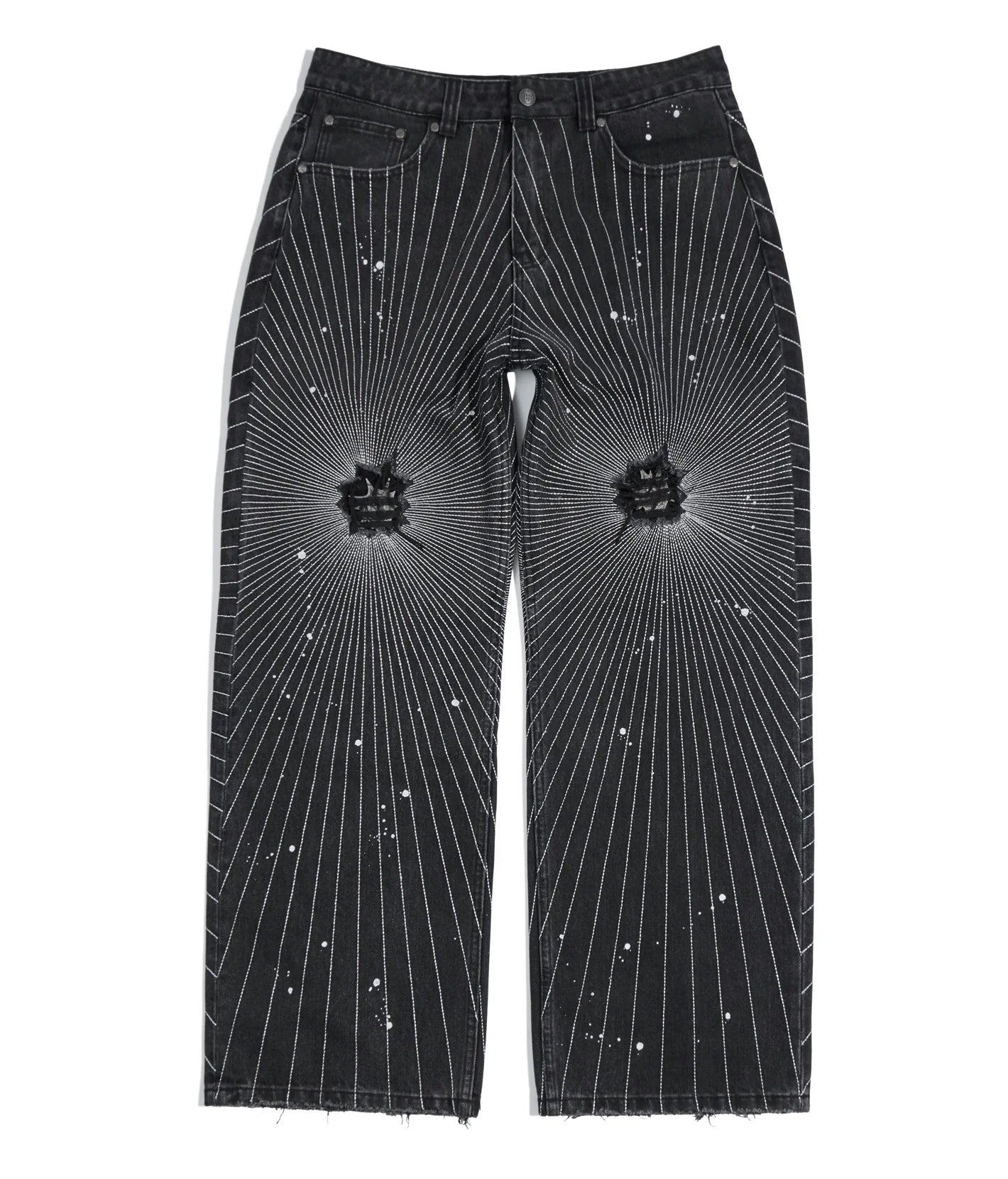BIRTH OF ROYAL CHILD-Men's Straight Leg Jeans and Denim