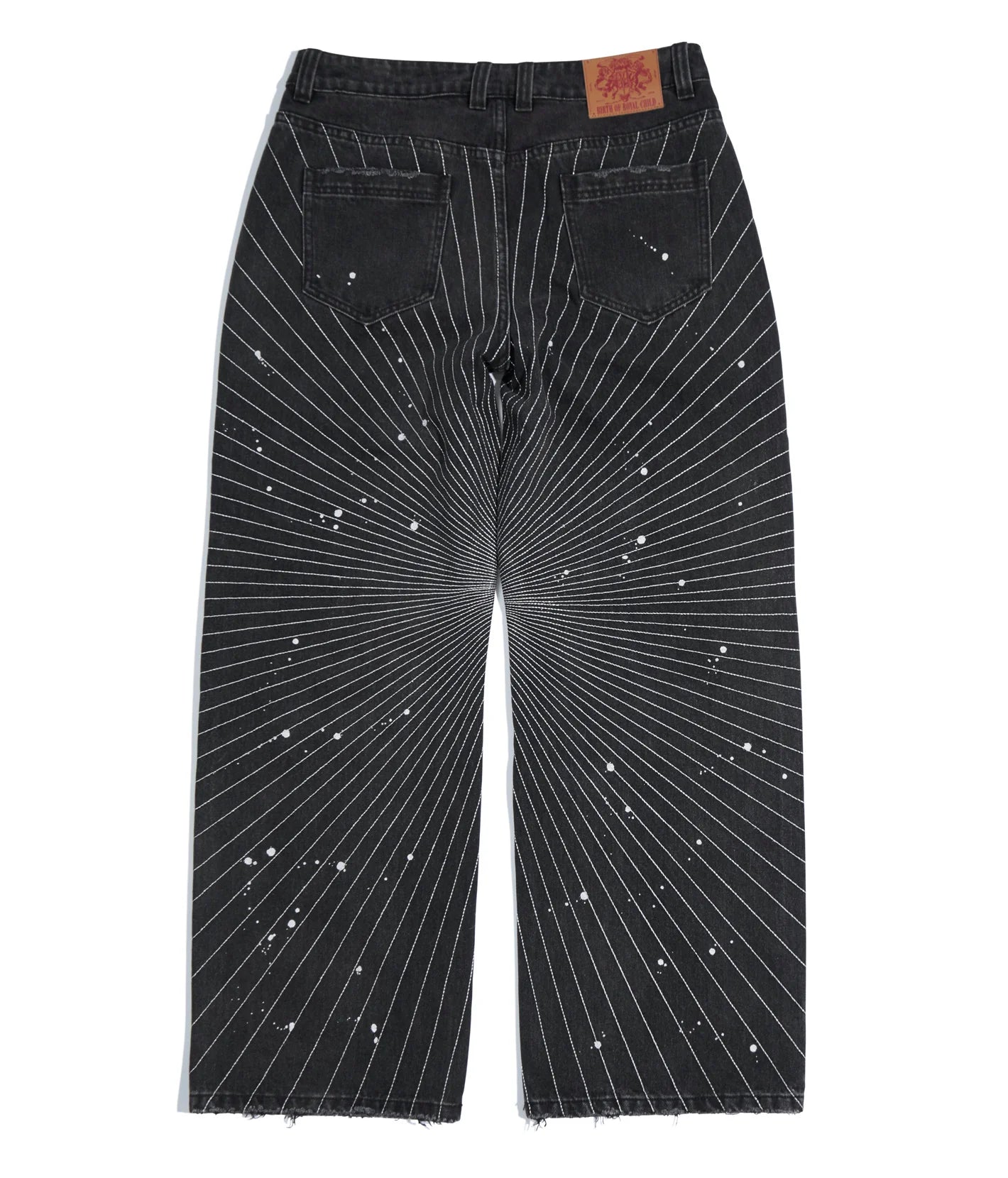 BIRTH OF ROYAL CHILD-Men's Straight Leg Jeans and Denim