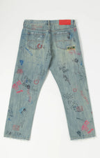 BLDG4-Men's Straight Leg Jeans and Denim