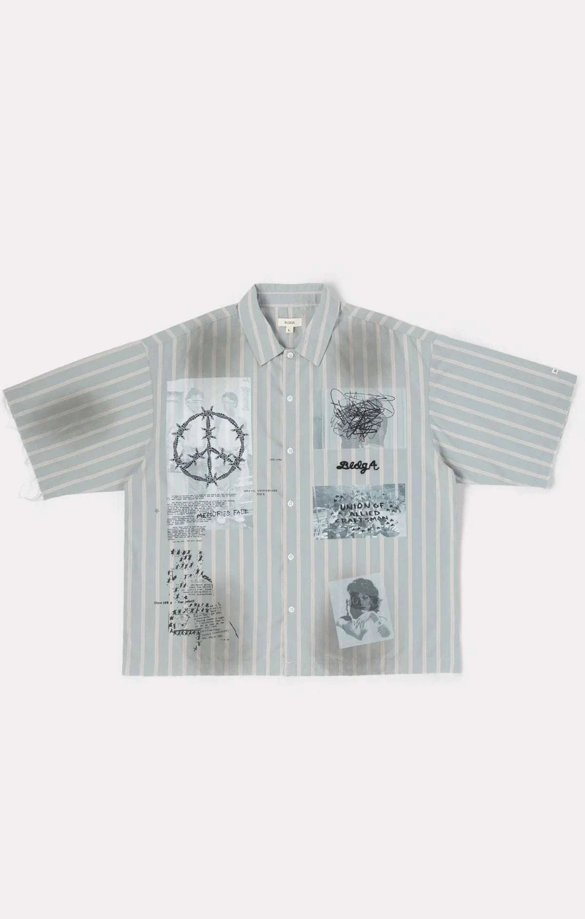 BLDG4-Men's Button-Up and Polo Shirts Imagen principal del producto
