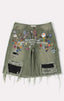 BLDG4-Men's Jean Shorts and Denim Shorts